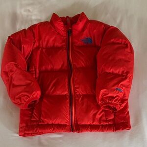 The North Face Toddler Kids Orange Down Jacket